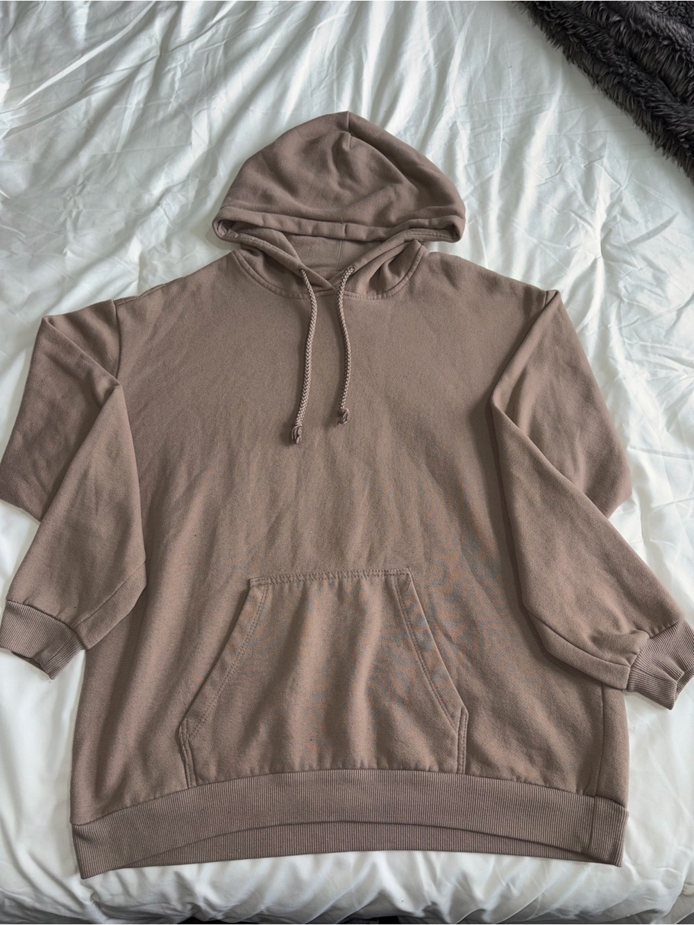 Ardene Hoodie in Light Taupe